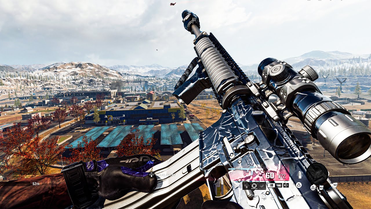 Call Of Duty Warzone: Solo Win M4 Gameplay PS5Pro(No Commentary)