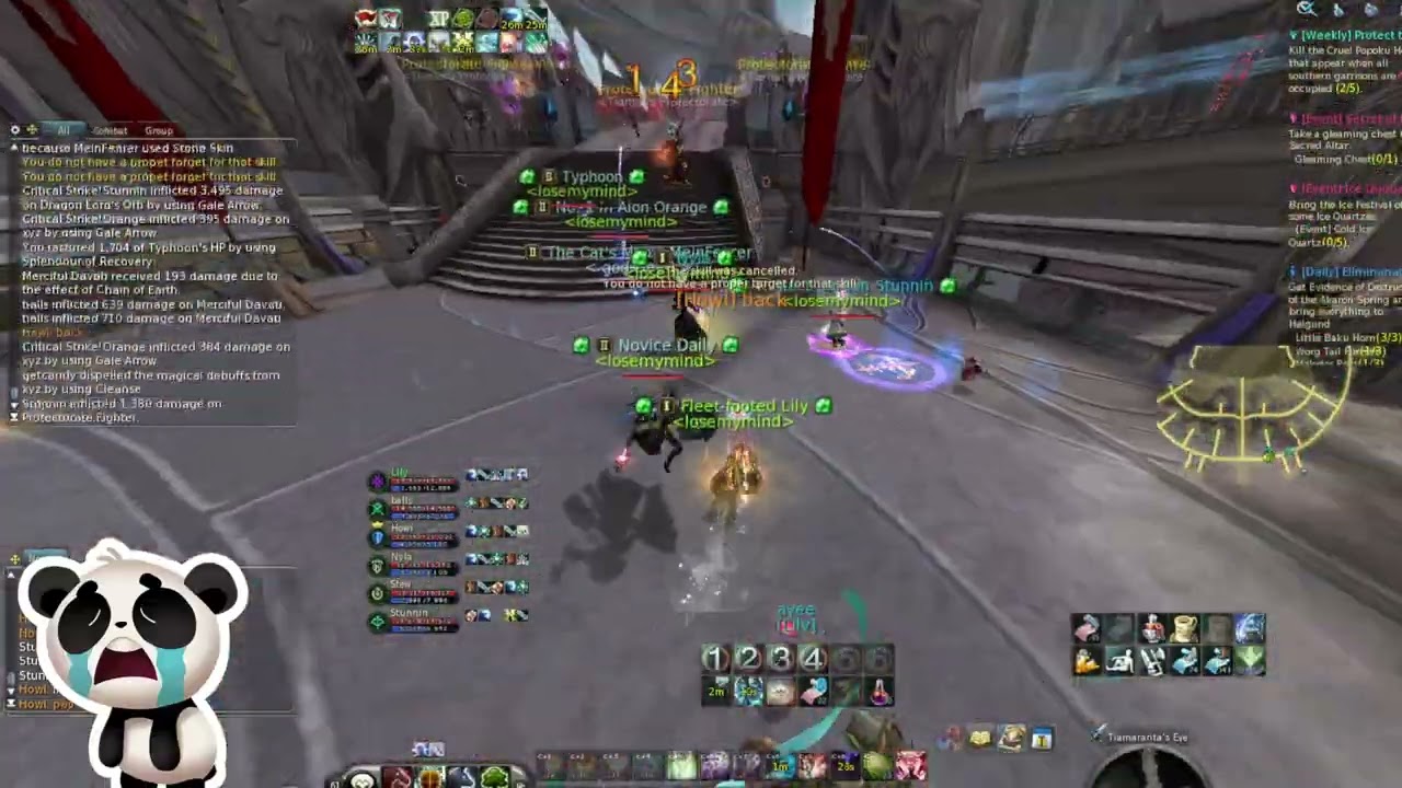 Aion 4.8 Tiamat eye kill all or die trying! United Aion