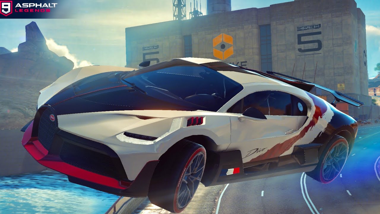 Asphalt 9, Bugatti DIVO 6 Stars, Upgrading & Performance, 4K 60fps