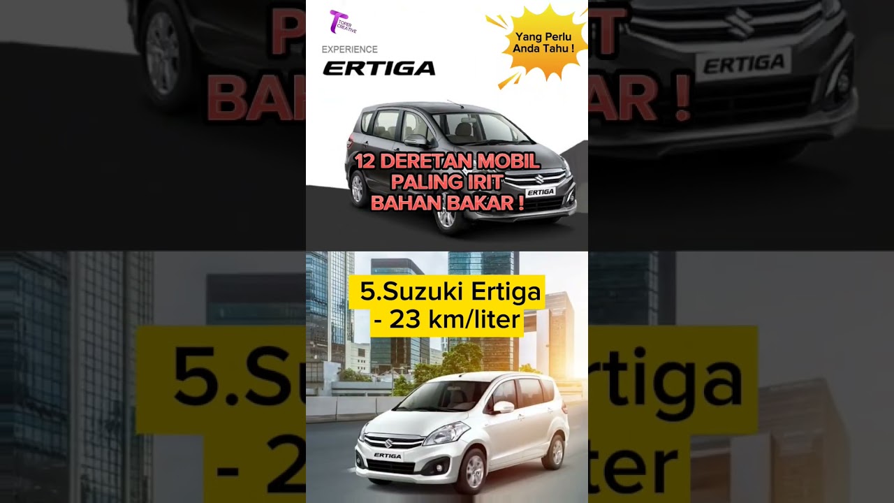 12 REKOMENDASI MOBIL PALING IRIT BAHAN BAKAR !#interiormobil #variasimobil #mobilirit #mobiliritbbm