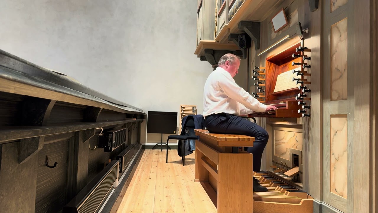 J.S. Bach Preludium H Moll / B minor BWV 544 Martin Danell. Recorded in Boo Kyrka, 31 augusti 2024