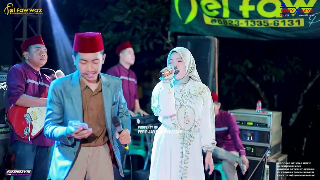 EL FAWWAZ - JANGAN TUNGGU LAMA LAMA - TANIA SALWA | WEDDING HELEN & ROZIQ - NGASEM BATEALIT JEPARA