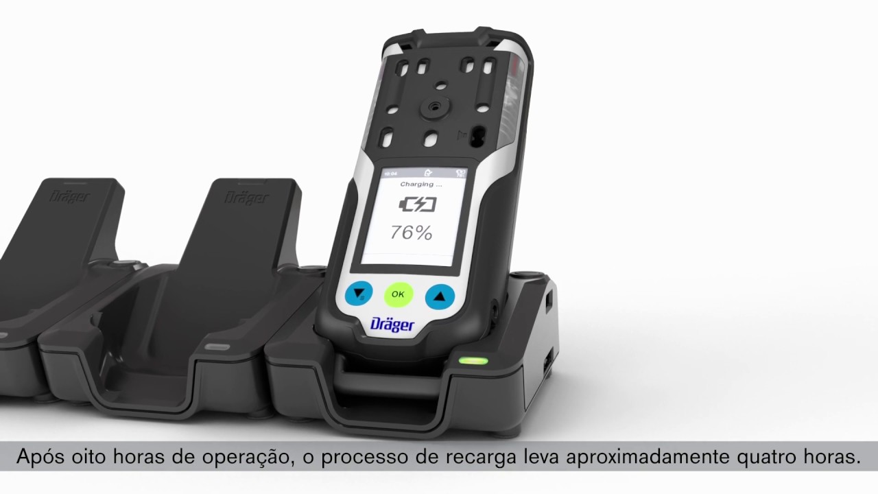 Dräger X-am 8000 - Uso e Funções - Parte 1/6