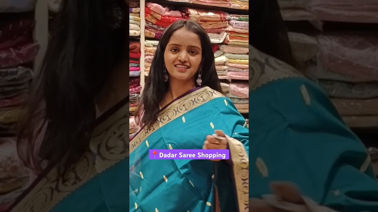 Dadar Saree Shopping | Dadar Street Shopping Market | 