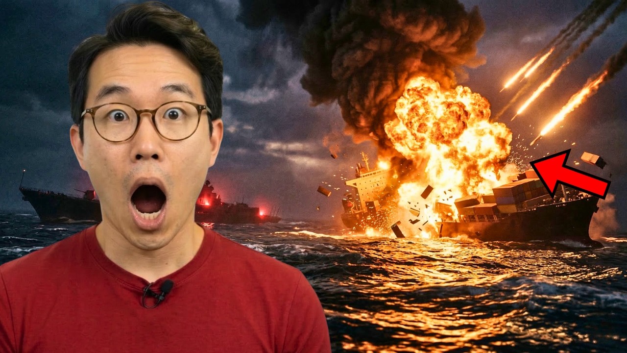 Iran's Secret Mine War Just DESTROYED Two Ships in Hormuz — Global Trade COLLAPSES in Real Time