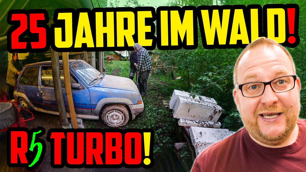 Waldbergung nach 25 JAHREN! - Renault R5 GT Turbo - Unser Ersatzteilspender!