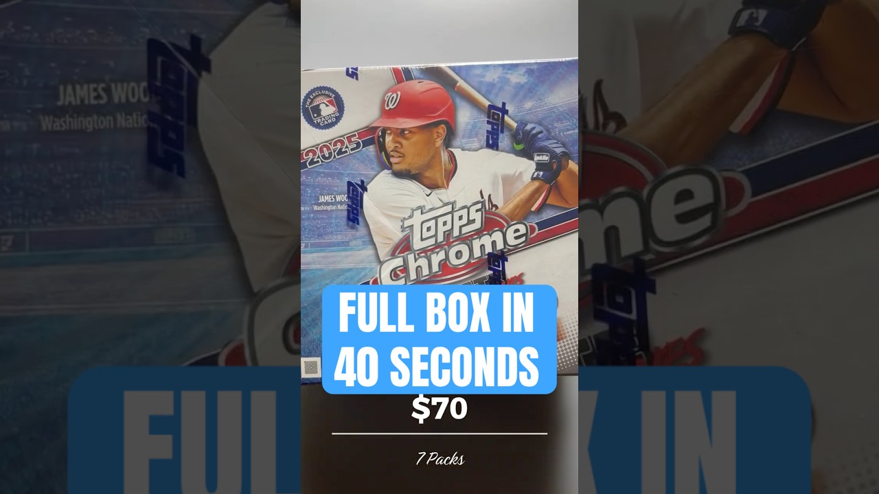 2025 Topps Chrome Update Mega Box