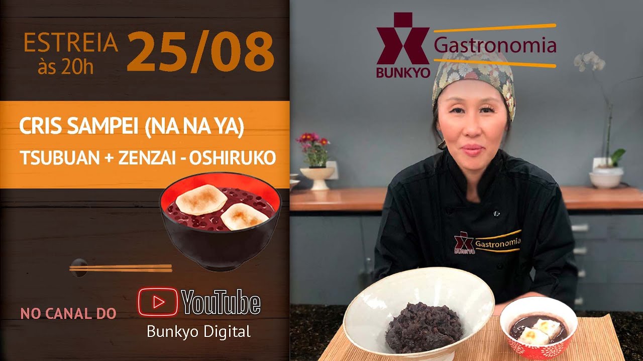 Gastronomia no Bunkyo | Cristiane Sampei - Tsubuan + Zenzai - Oshiruko