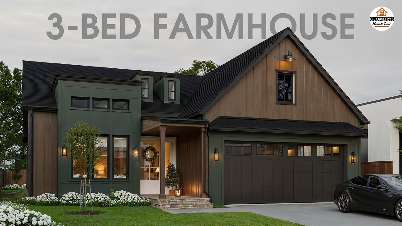 A 3-Bedroom 2300 Sqft Modern Farmhouse Built for Comfort, Flow, and Family Life