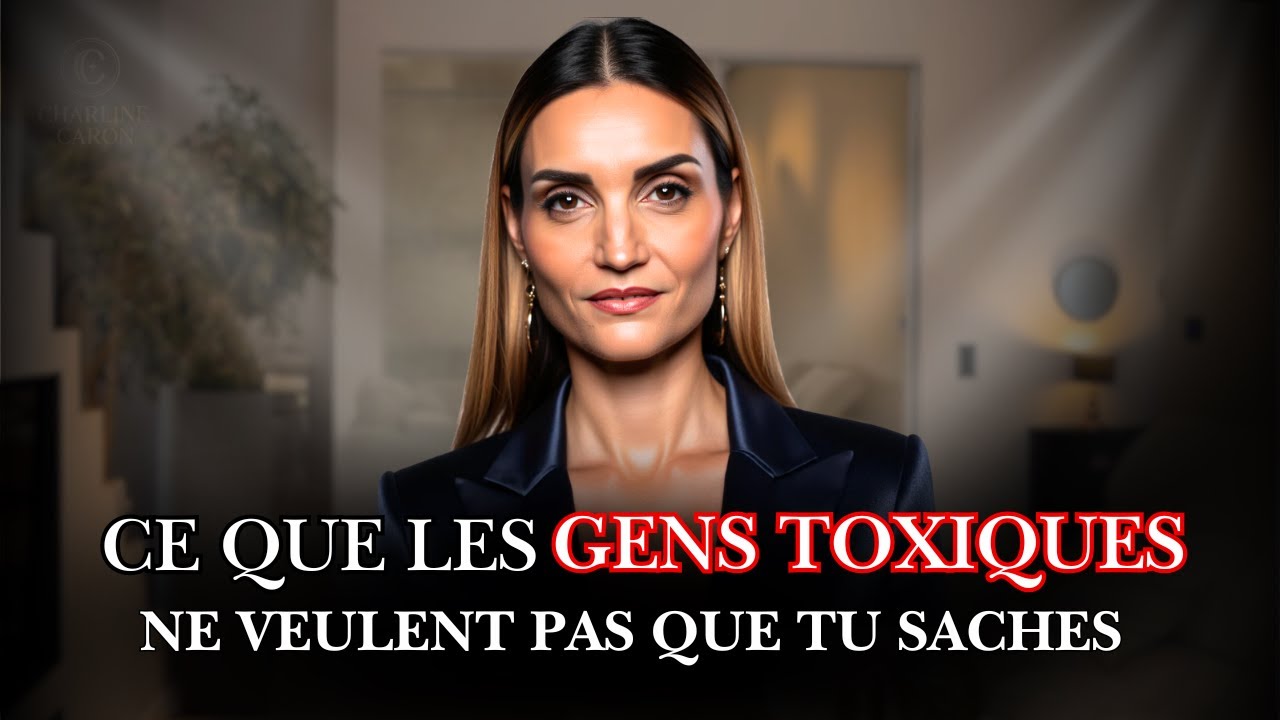 Ce que les personnes TOXIQUES ne veulent absolument pas que tu SACHES
