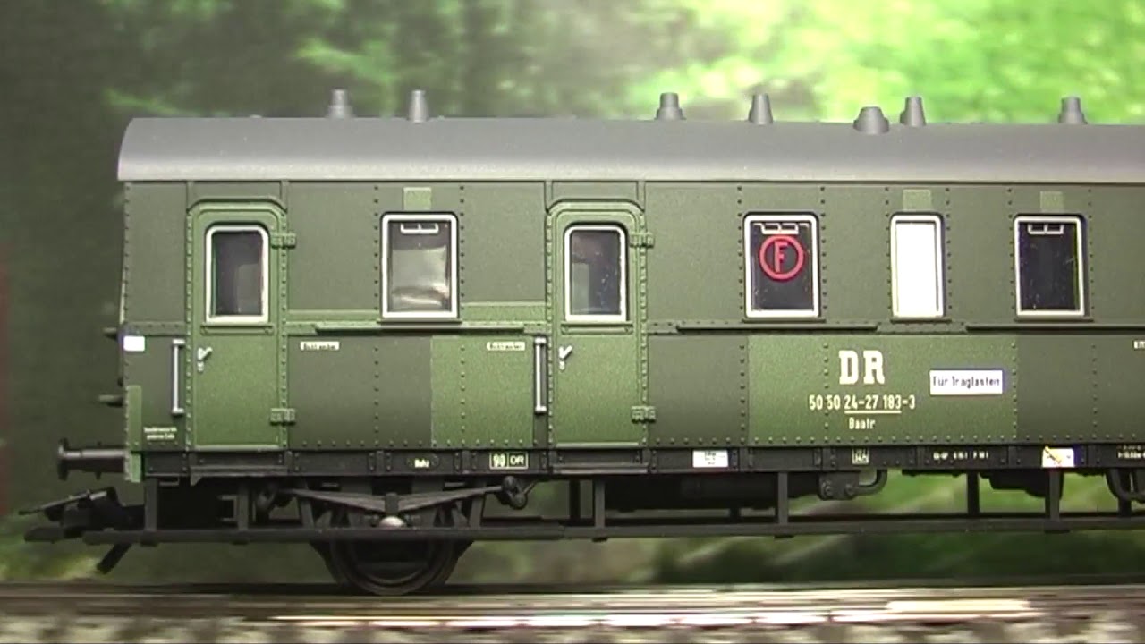 Modellbahn-Neuheiten (777) Trix 23323 Set Abteilwagen der DR