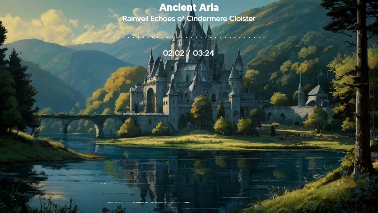 Rainveil Echoes of Cindermere Cloister – Fantasy Medieval Orchestral Music for Reflection & Calm