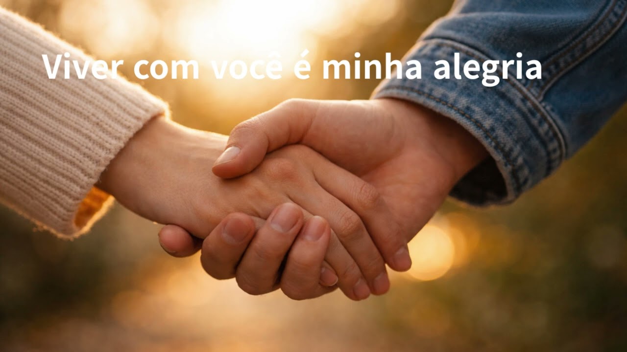 Viver com você é minha alegria