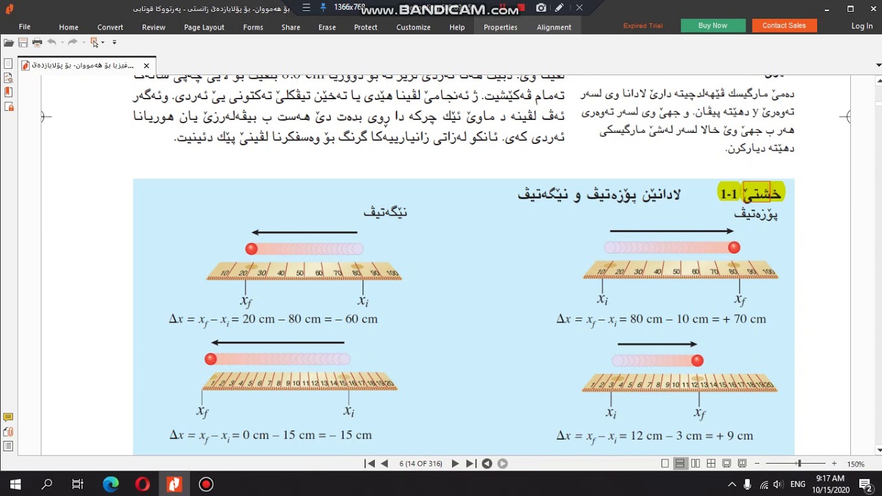 فیزیا پولا ١١ زانستی بەندێ ١ لڤین د ئێک رەهەنددا