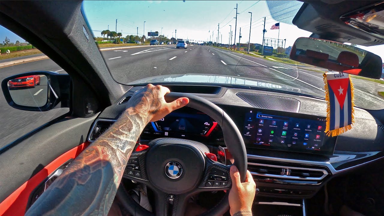 POV 2024 BMW G80 M3 Competition XDRIVE | DAILY DRIVING POV | 4K 60 FPS