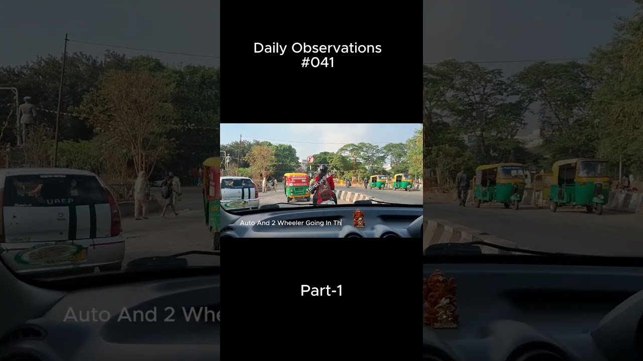 Auto And 2 Wheeler Going In The Wrong Way | KA04 | #baddrivers #bangalore