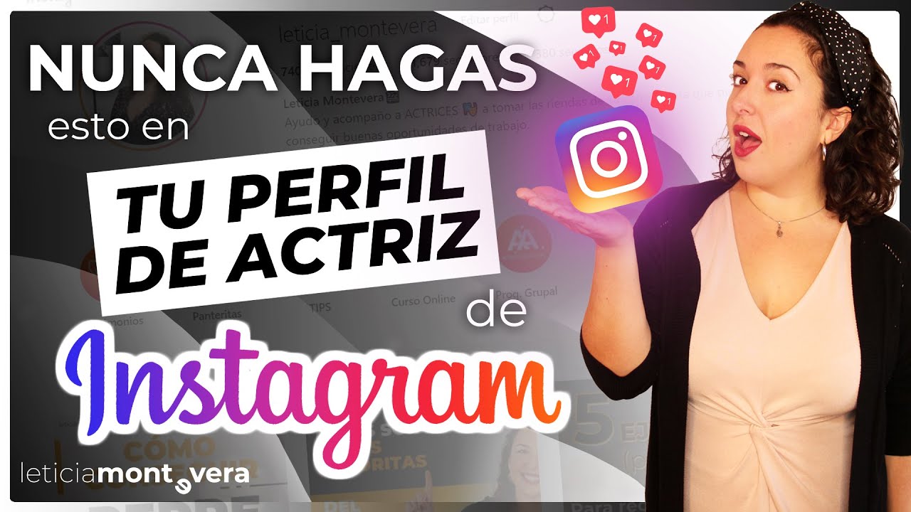 ✅ Instagram PROFESIONAL para ACTORES y ACTRICES [ Evita estos 3 ERRORES y GANA más VISIBILIDAD]
