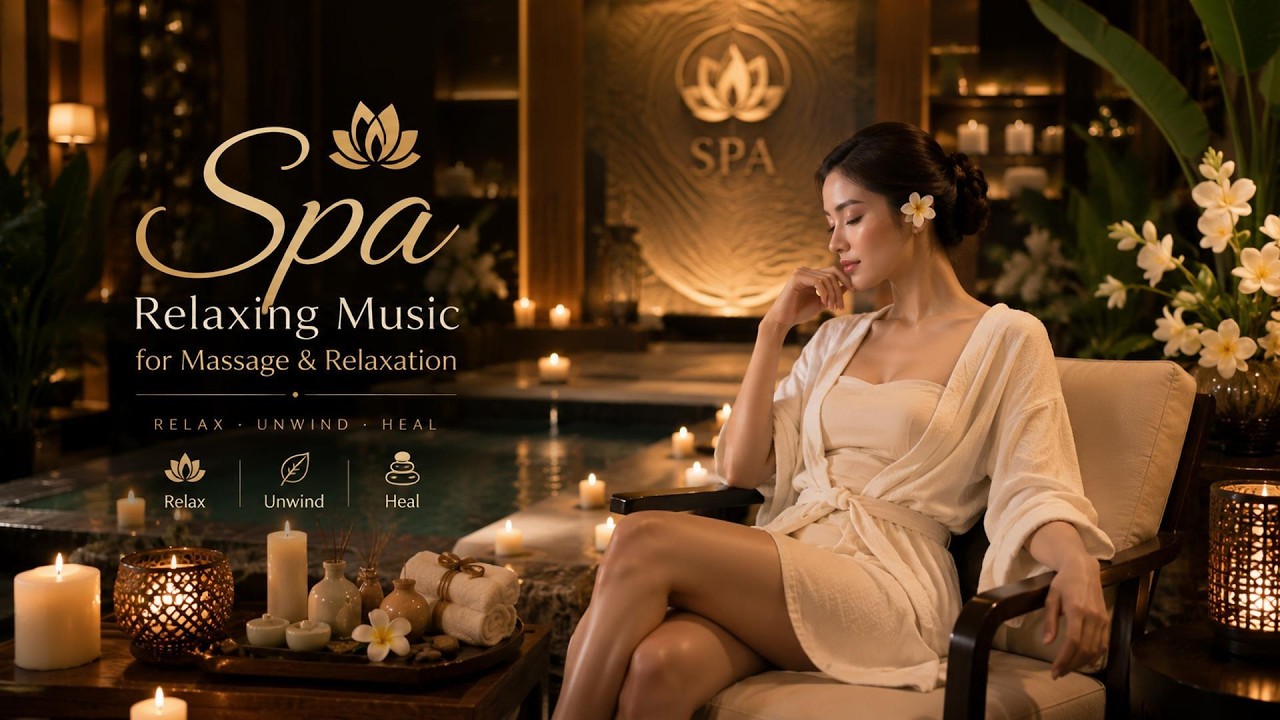 🌿 Luxury Spa Music 2026 | Relaxing Massage Music for Deep Sleep, Meditation, Healing & Stress Relief