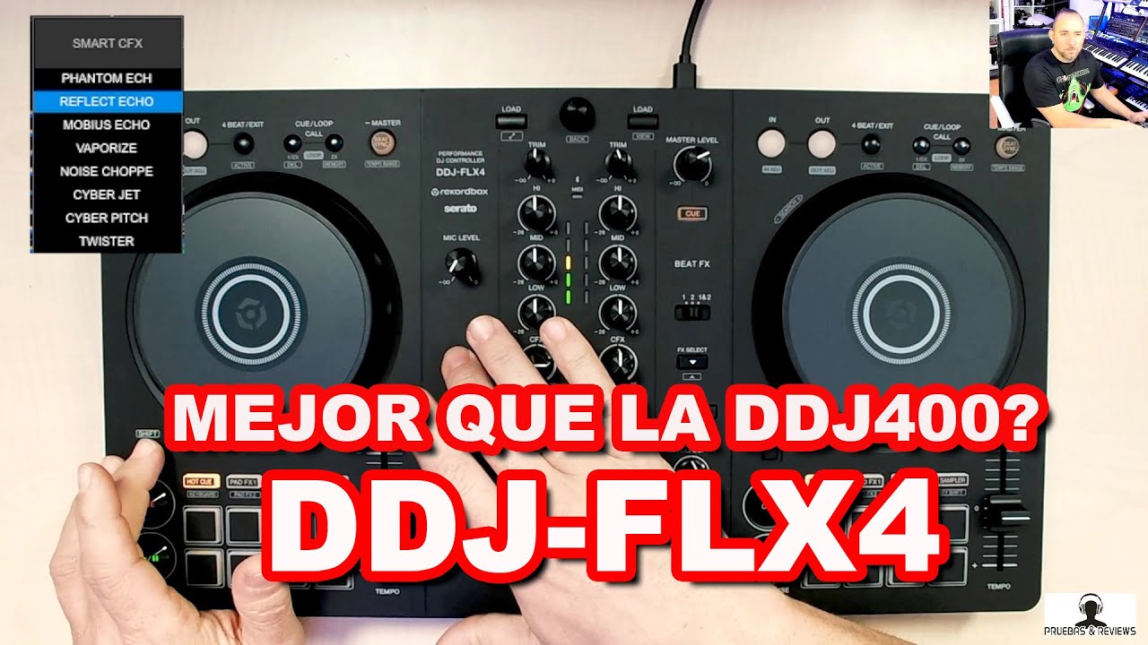 PioneerDj DDJ-FLX4, MEJOR QUE LA DDJ400?? (PRUEBAS Y REVIEWS) EN ESPAÑOL