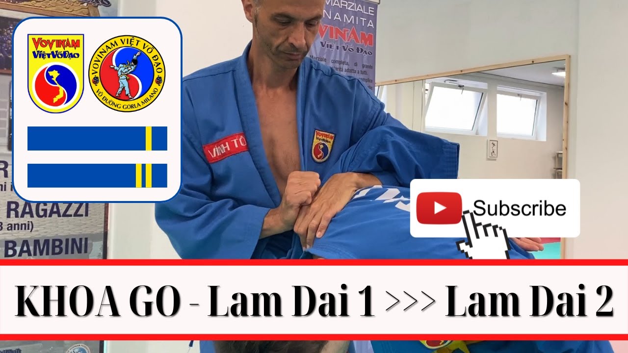 Vovinam Tutorial | KHOA GO - Exam for Blue Belt 2nd Cap | M° Vittorio Cera