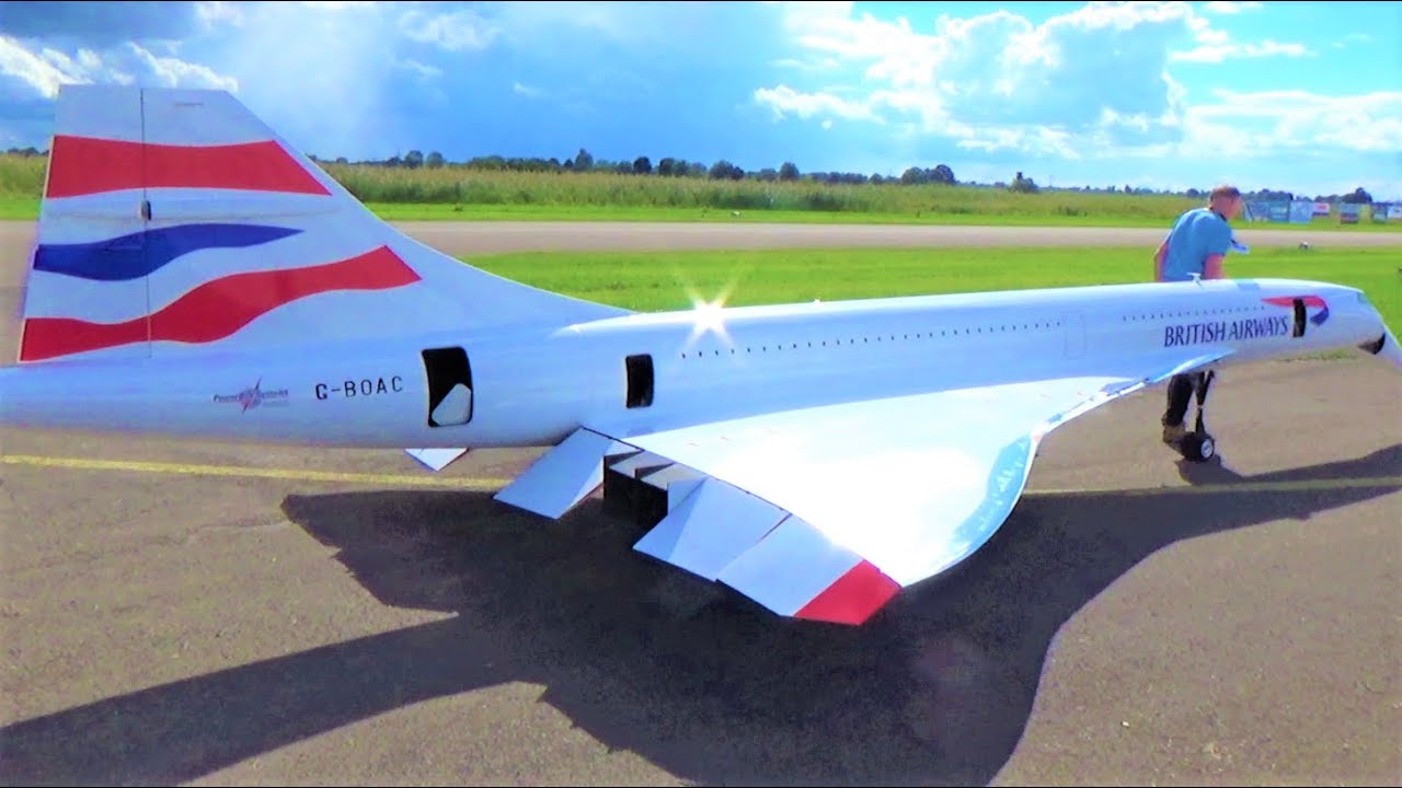 BIGGEST Rc Concorde Friday at Jets & Props 2022