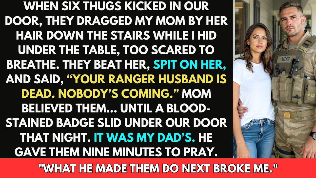 6 Thugs Dragged My Mom By Her Hair—Ranger Dad Made Them Crawl Back To Her Door In 9 Minutes…