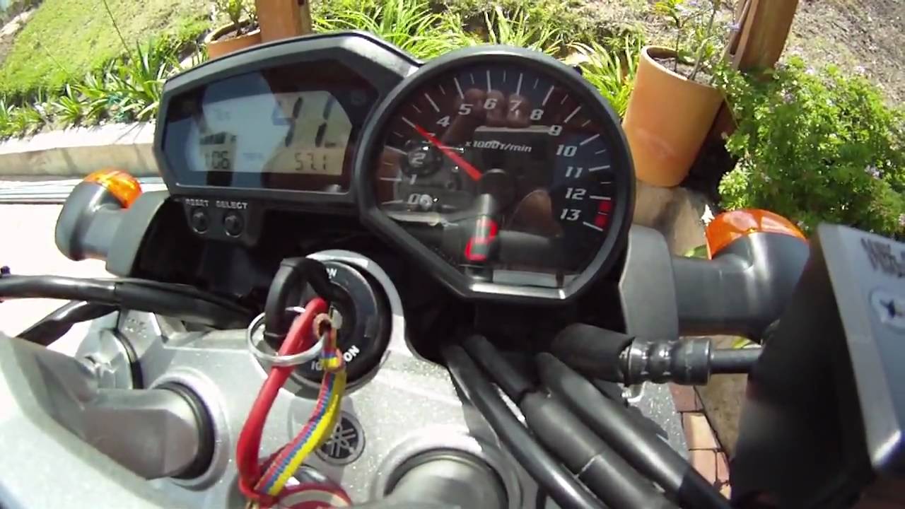 Yamaha FZ1 N Integrated Gear Indicator