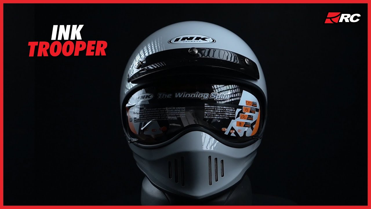 INK TROOPER Full Review, Helm Kalcer Dengan Fitur MEWAH! - RC Review -