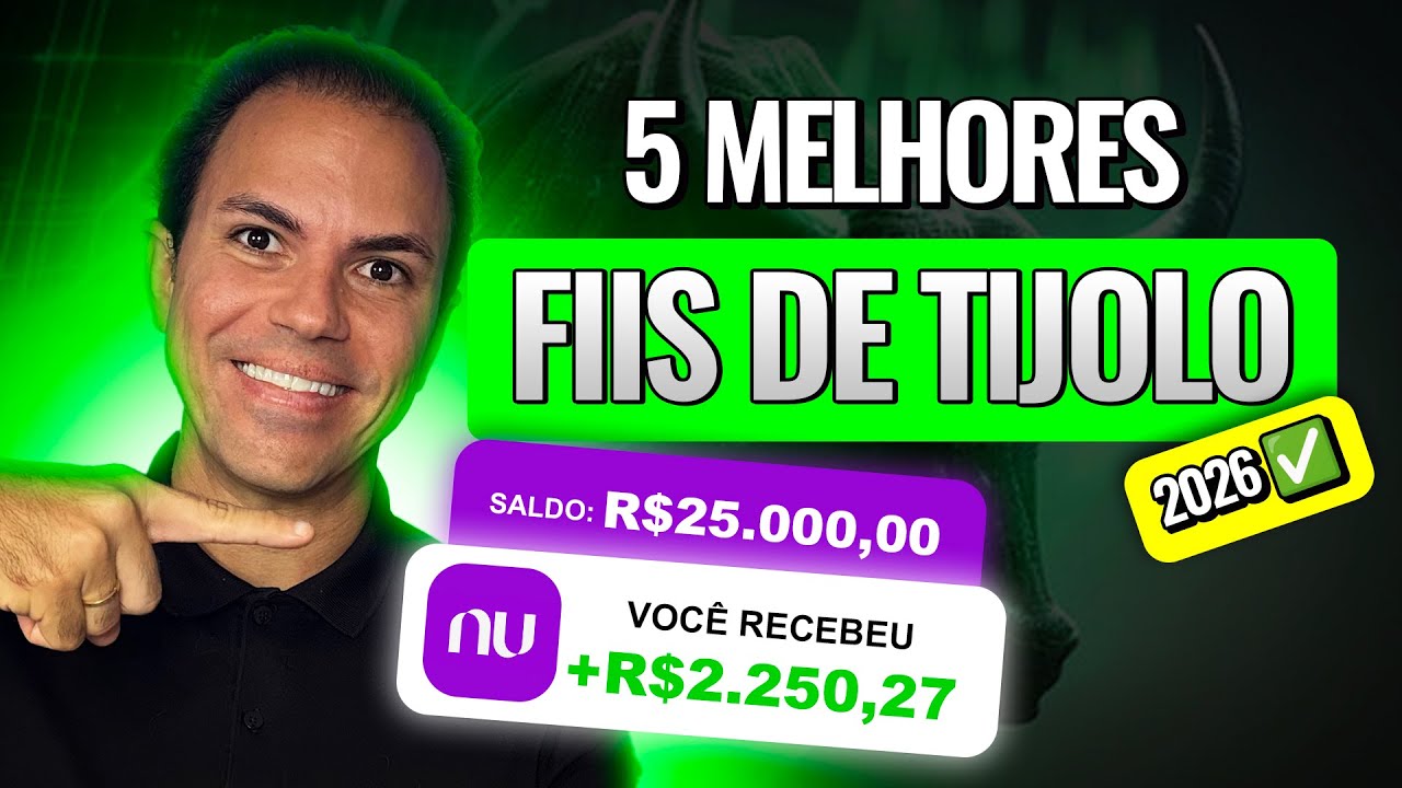 5 Fundos Imobiliários para SE APOSENTAR!