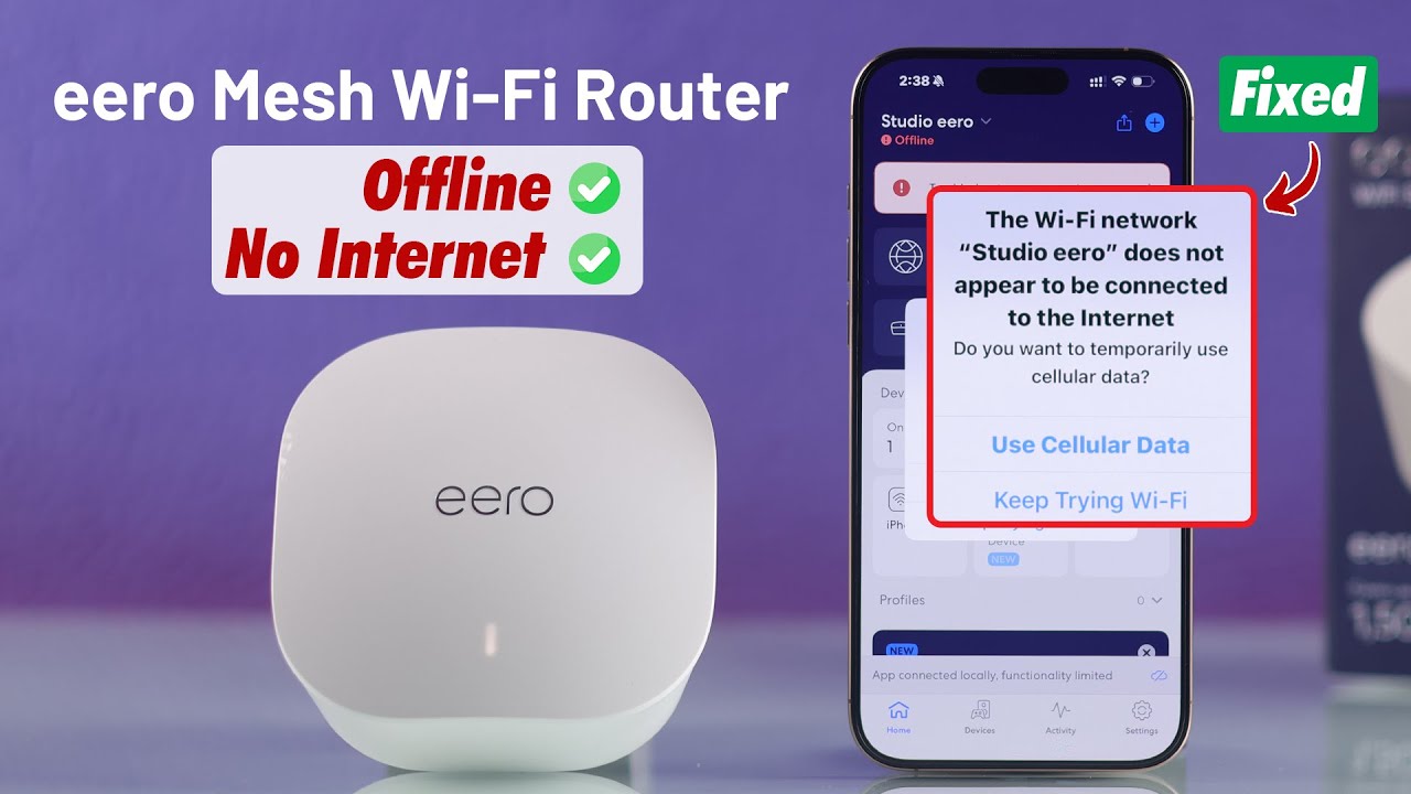 Eero WiFi System Offline? - How to Fix No Internet on Eero!
