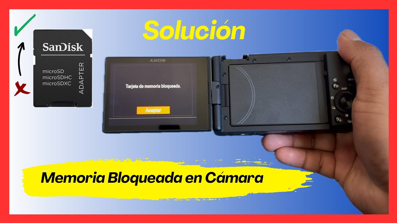 Error de tarjeta SD en C&Aacute;MARA | 