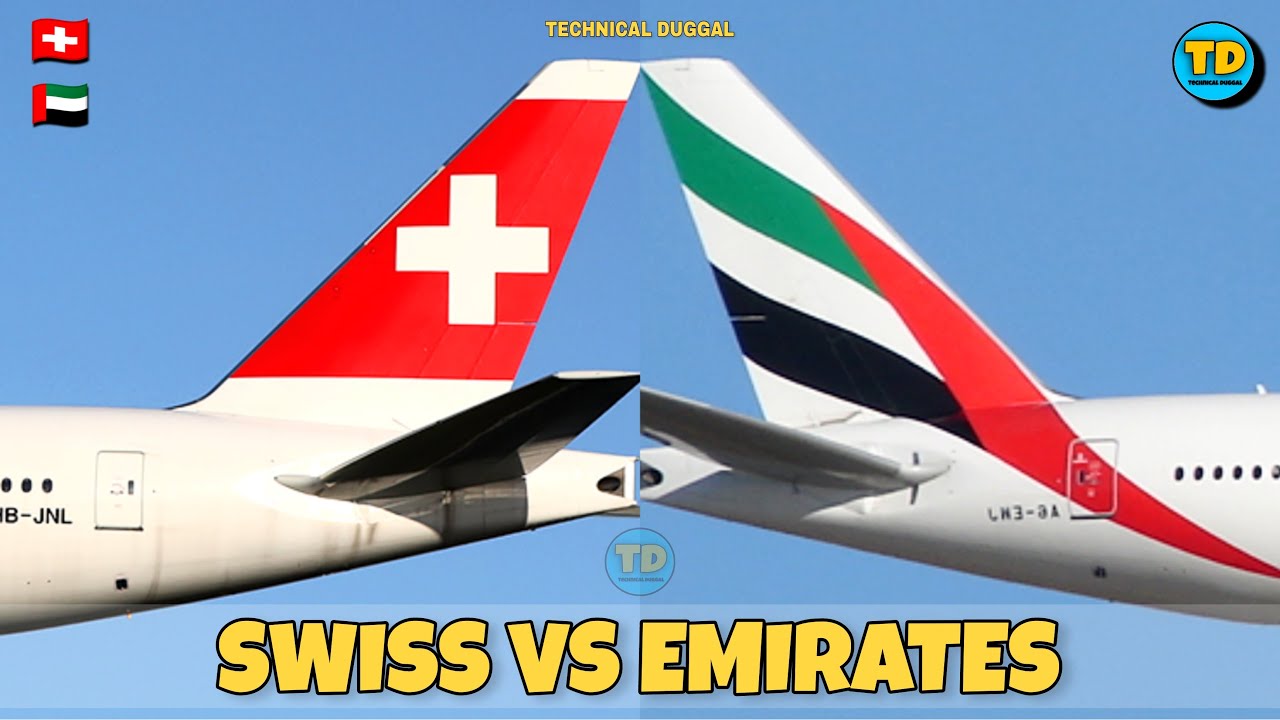 Swiss Air Vs Emirates Comparison 2022! 🇨🇭 Vs 🇦🇪