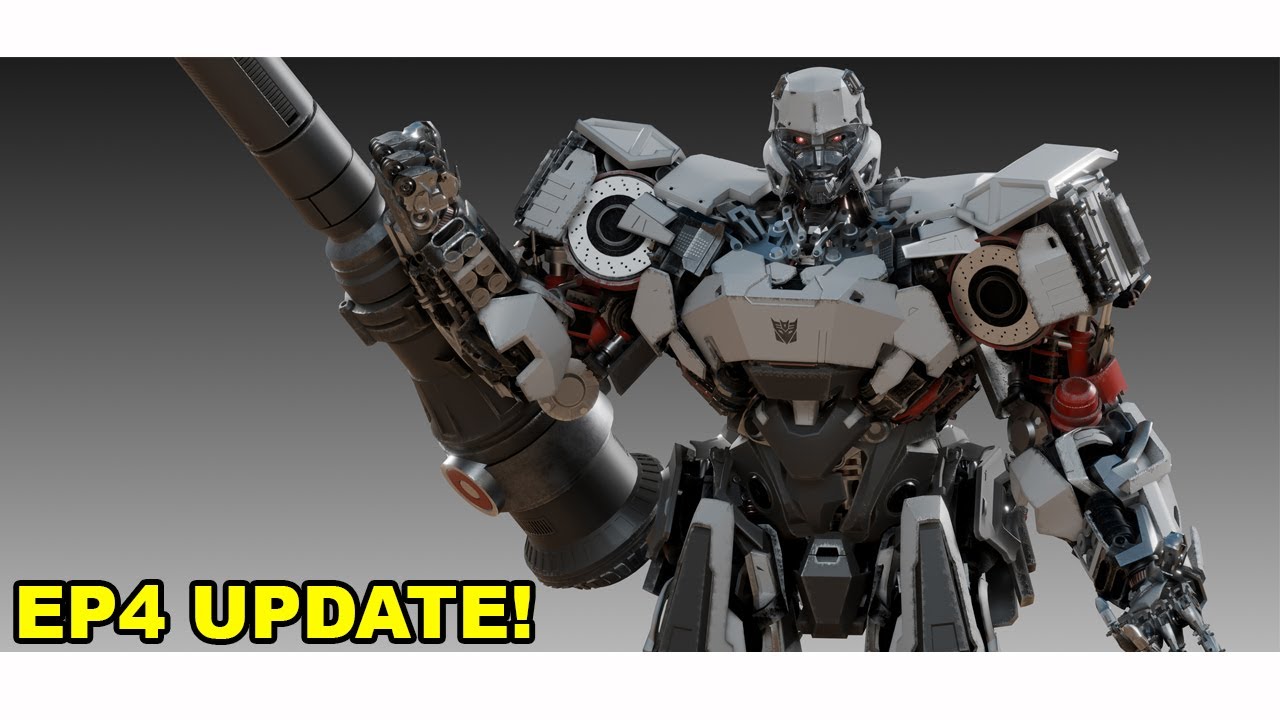Transformers Arrival - Episode 4 - Megatron Full Render & Kup Keyframe Concept Art!