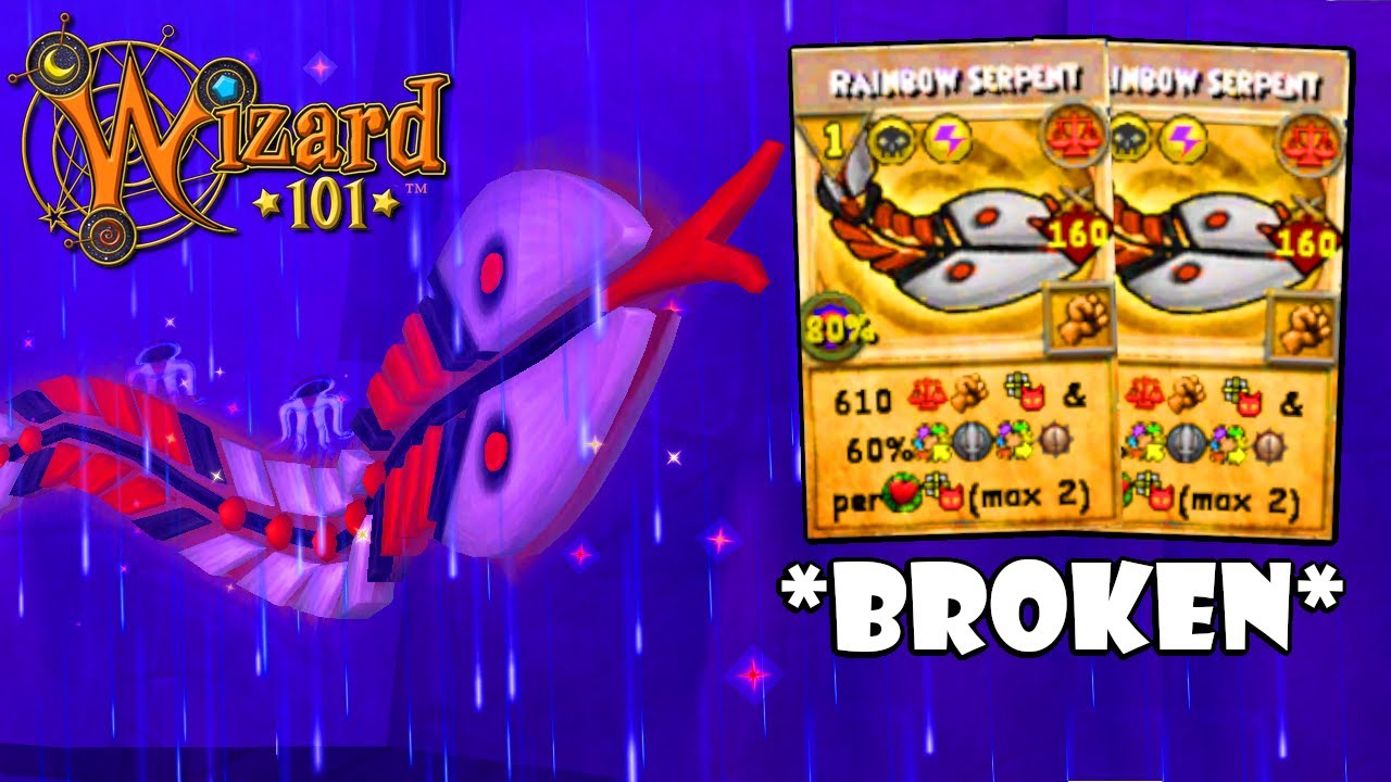 Wizard101 Уровень 170 Баланс PvP: Спам САМОЙ СЛОМАННОЙ карты в игре.