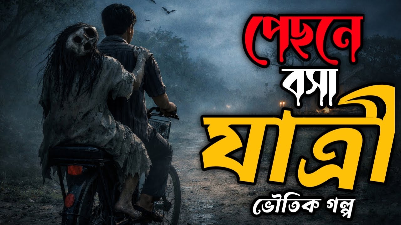 পেছনে বসা যাত্রী – গ্রামের এক ভয়ংকর ভৌতিক ঘটনা | BHOUTIK AUDIO
