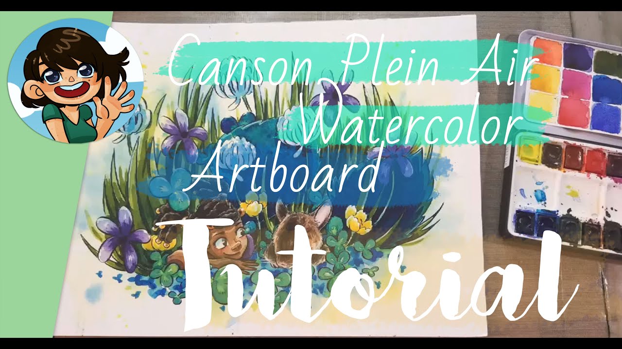 🐭A Furry Friend🐭: Canson Plein Air Watercolor Fieldtest