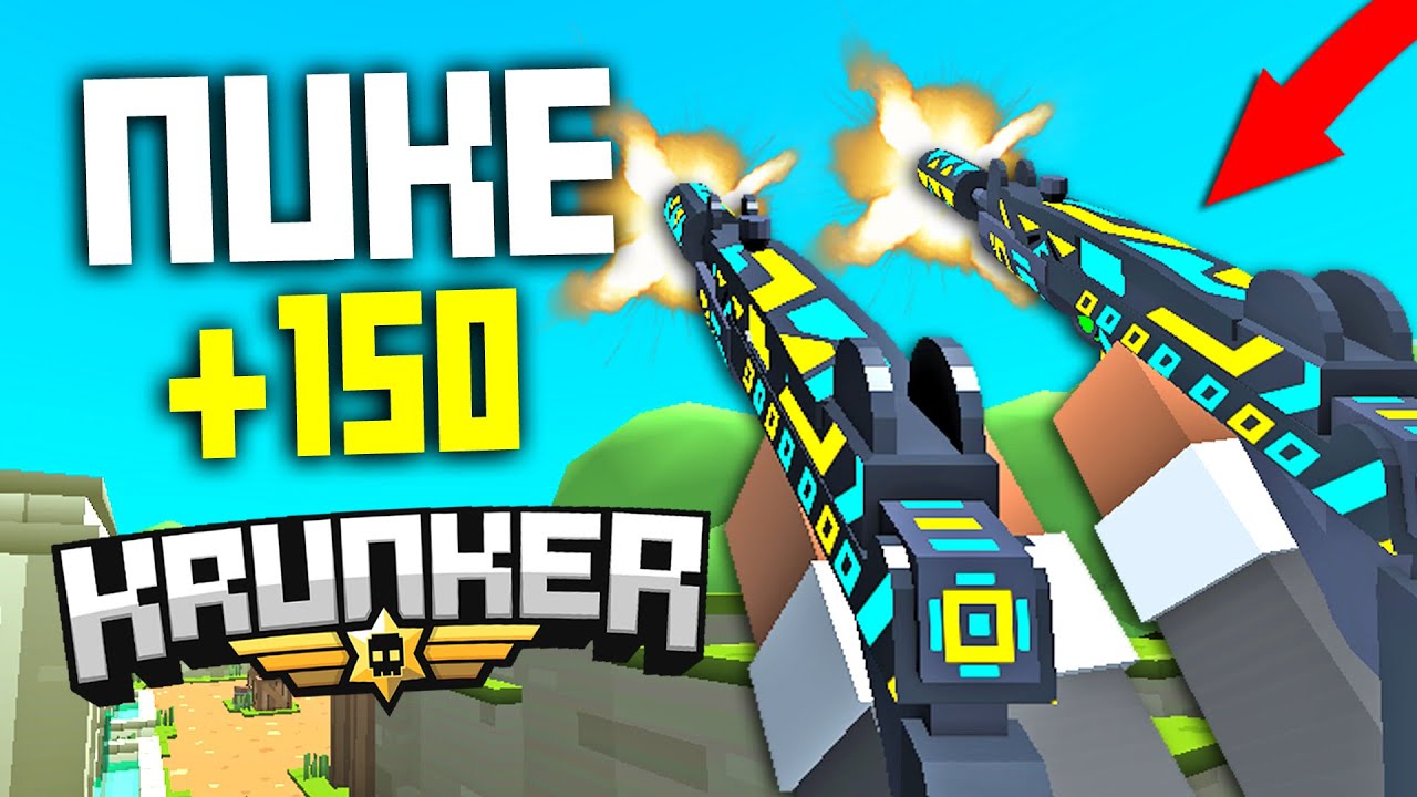 the Krunker.io UZI NUKE FINALLY Happened! (Funny Moments)