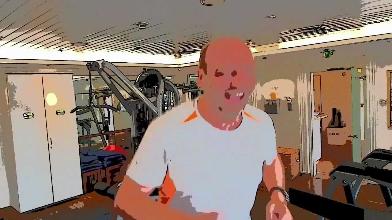 radioeins live aus London Robert und Volker im Fitnessstudio