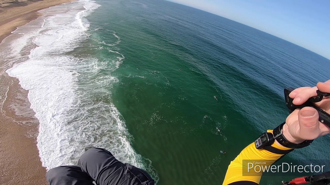 Vol de rêve en paramoteur sur bord de mer en France ! Dream sea side paramotor flight !