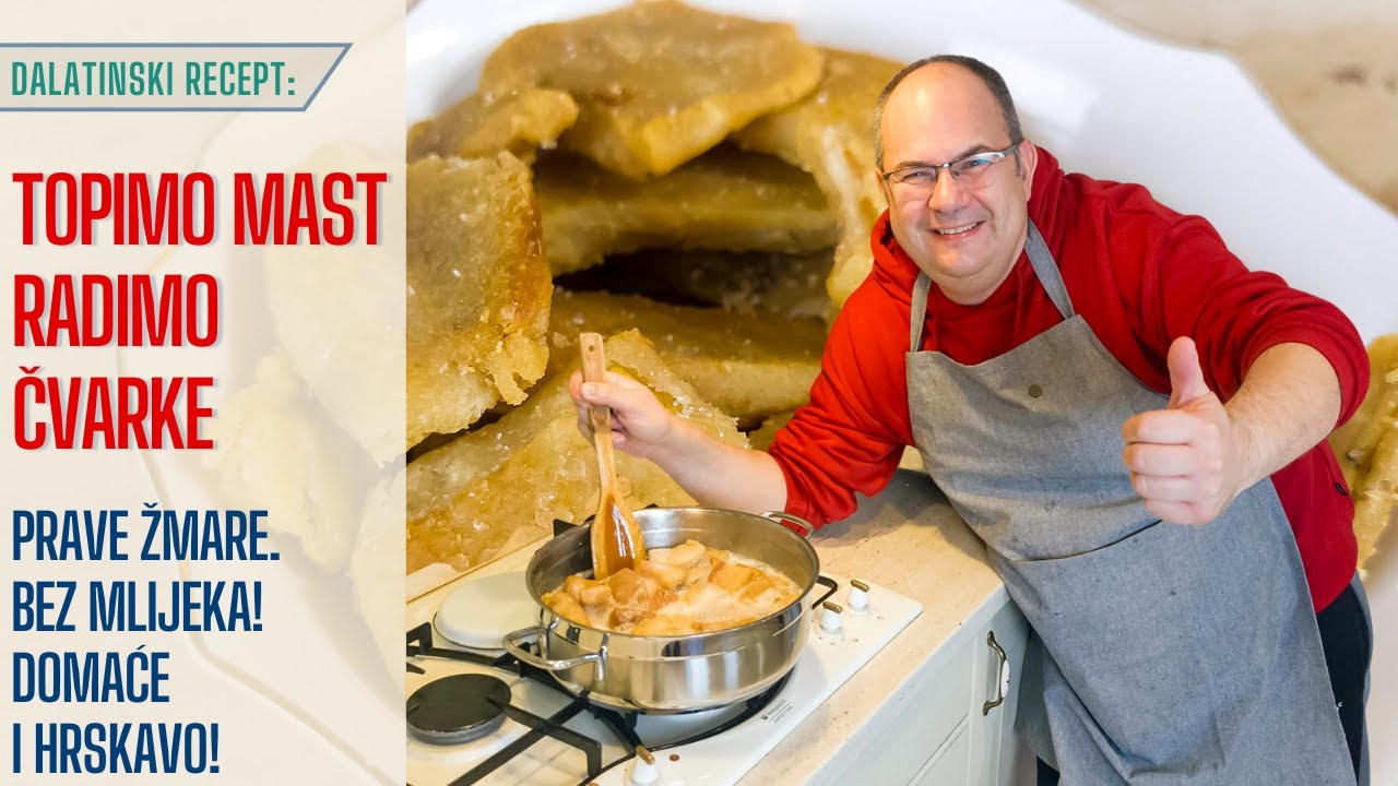 Domaći ČVARCI (ŽMARE): Tradicionalni recept bez mlijeka i tajna savršene masti