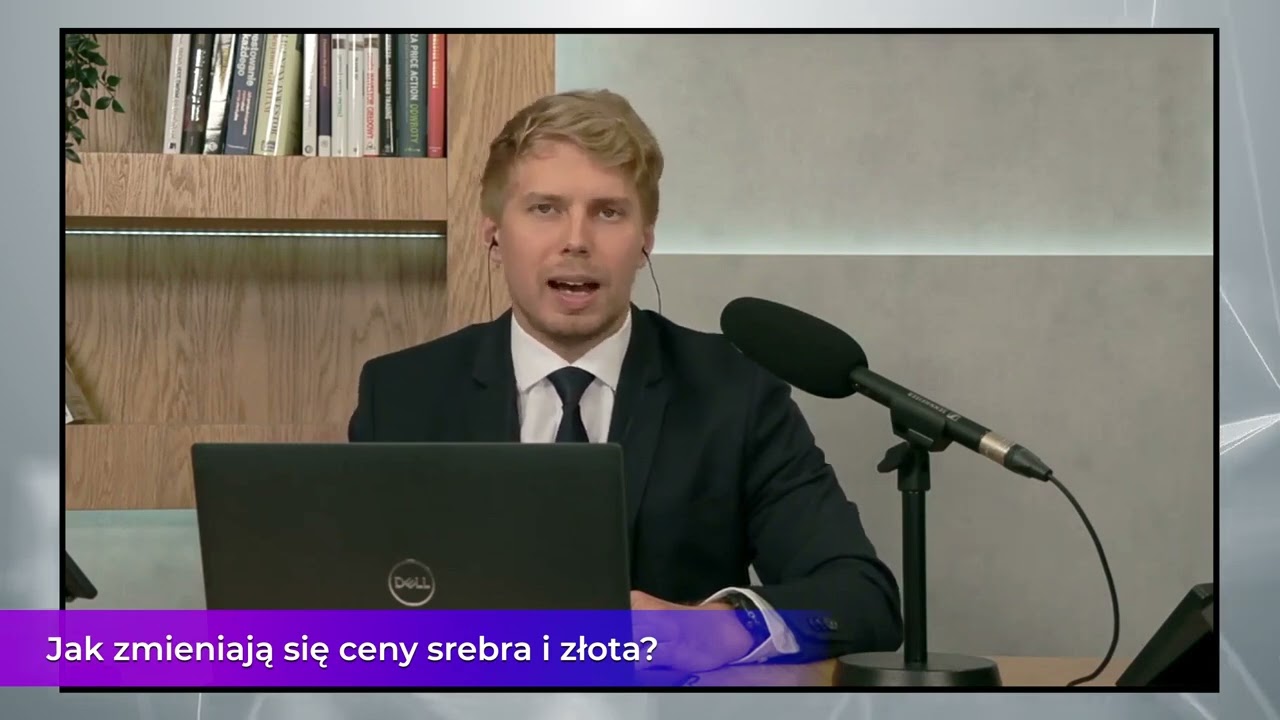 Srebro podąża śladem złota. Niepewność gospodarcza napędza ceny metali szlachetnych
