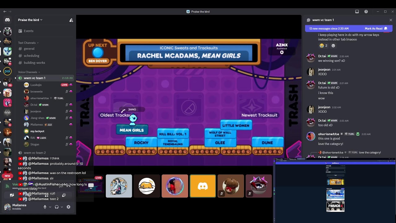 Jackbox w/ Guild Members