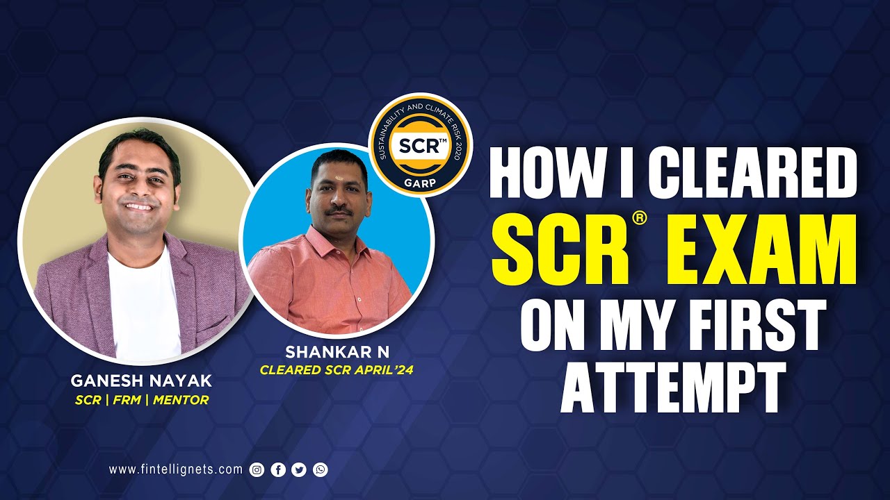 How I Cleared SCR Exam On My First Attempt Ft. Shankar N. | SCR Exam | Fintelligents