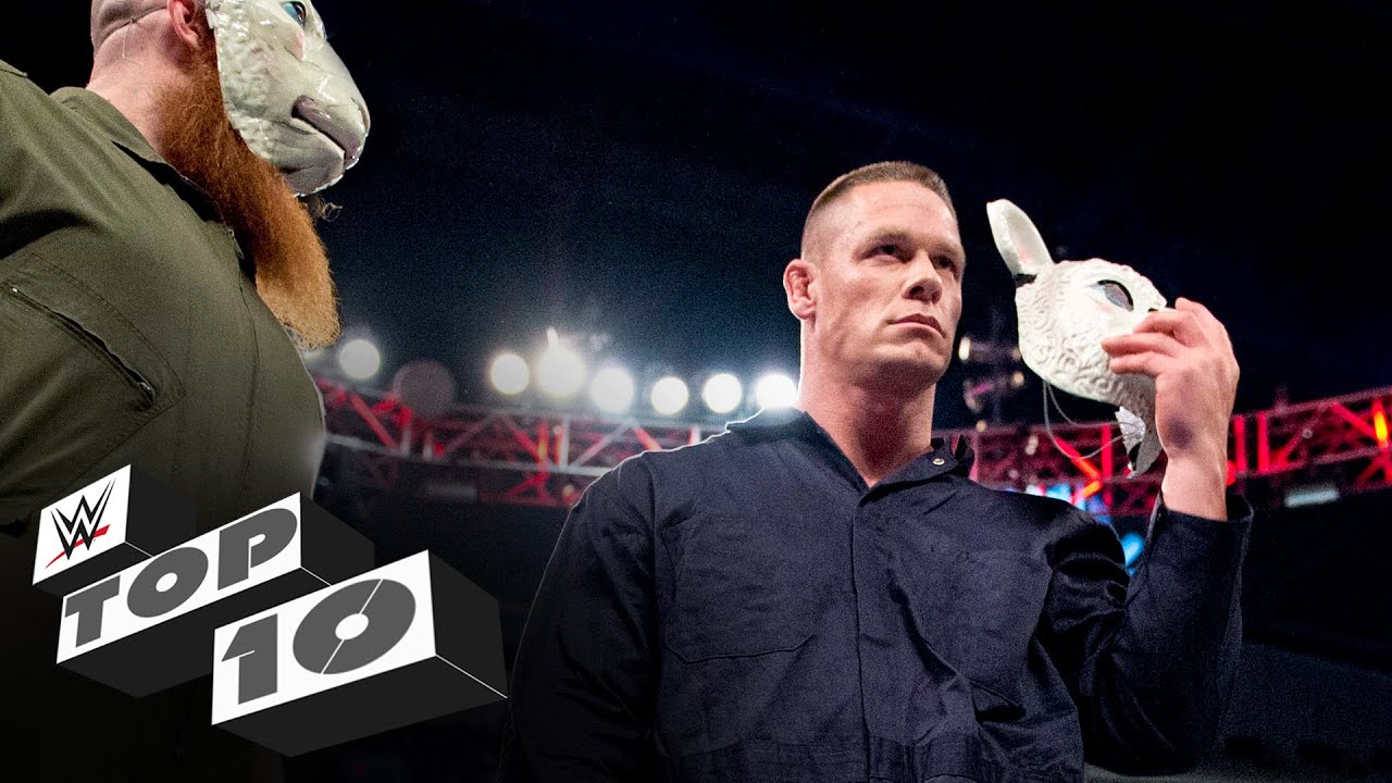 Незабываемые моменты Джона Сины против Брея Уайатта: WWE Top 10, 18 марта 2020 г.