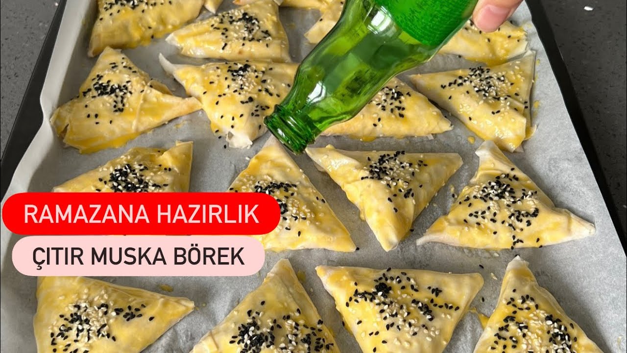 SAR SAR DONDURUCUYA AT ✅ ÇITIR ÇITIR MUSKA BÖREK #sahur #iftar #trend 