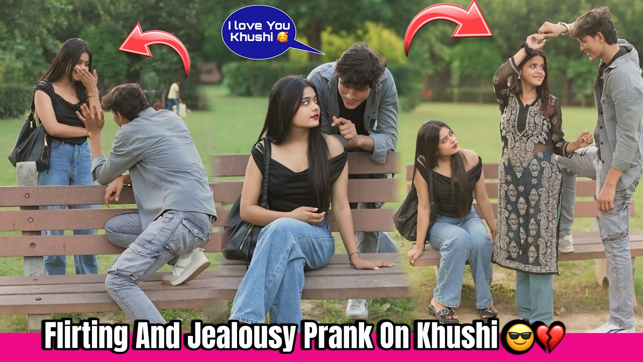 Flirting Prank On Khushi 😍 || Gone Romantic || Squad Sachin || 