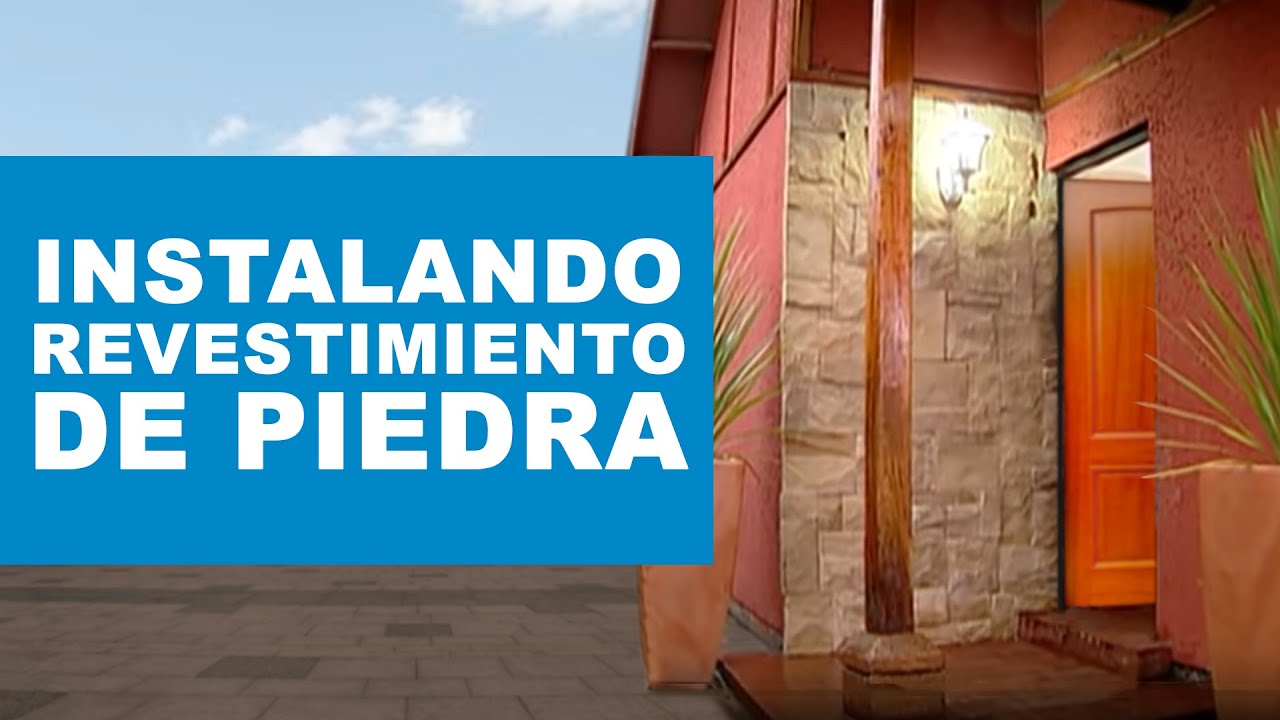 ¿Cómo instalar un revestimiento piedra?