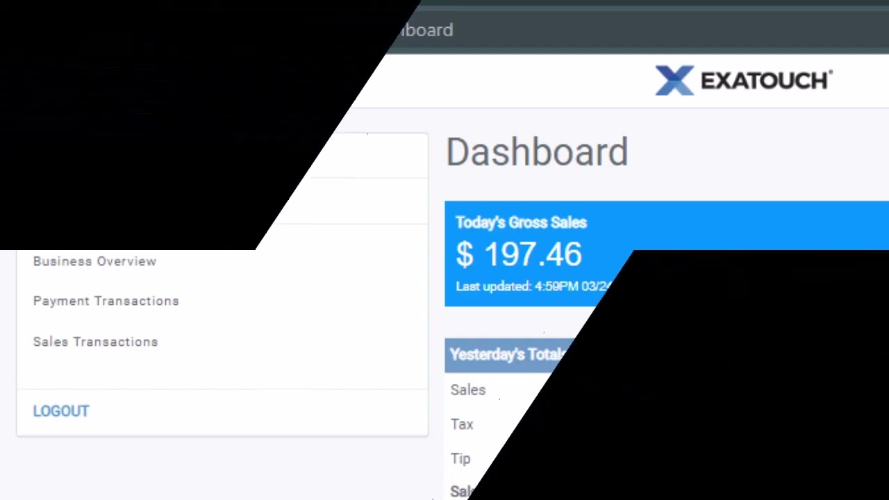 Exatouch POS Cloud Tour