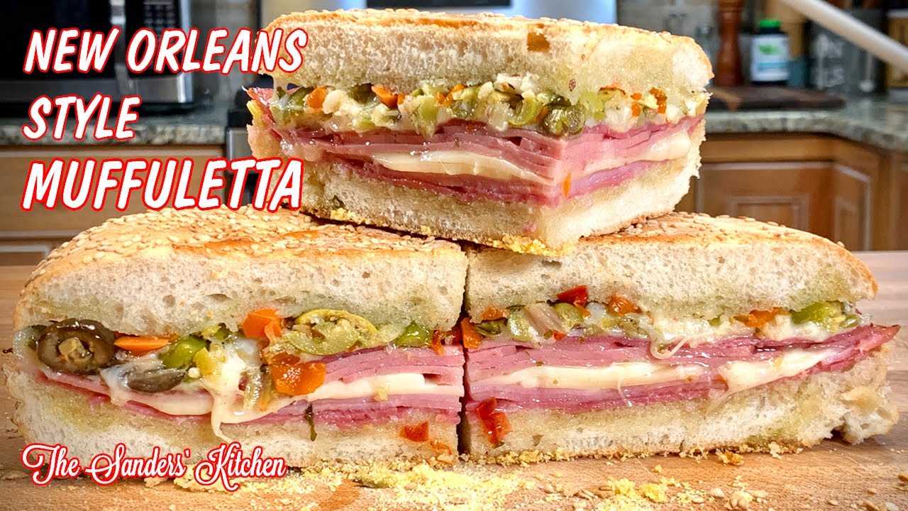 BEST MUFFULETTA RECIPE | NEW ORLEANS STYLE | HOT AND CRISPY