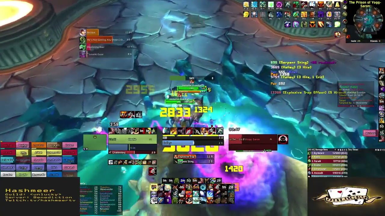 Rank 40 - Yogg 0 - Survival Hunter | Wrath of the Lich King Classic